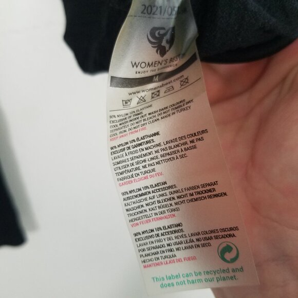 Womens Best Black Leggings Size M - Picture 7 of 7